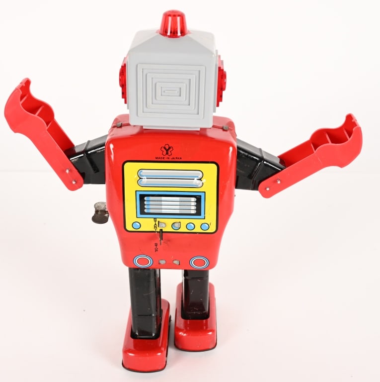 YONEZAWA TIN WINDUP MIGHTY ROBOT - 9