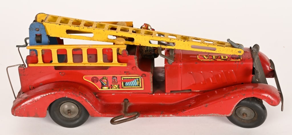 MARX WINDUP VFD FIRE TOWER - 3