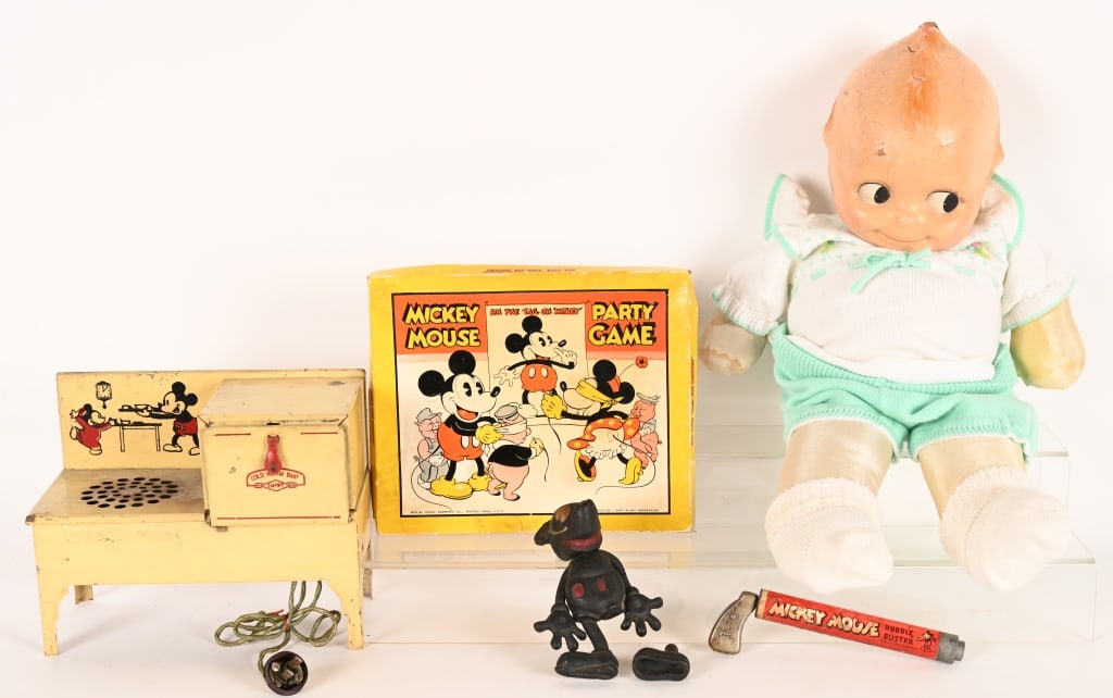 EARLY MICKEY MOUSE ITEMS & MORE (1 of 6)