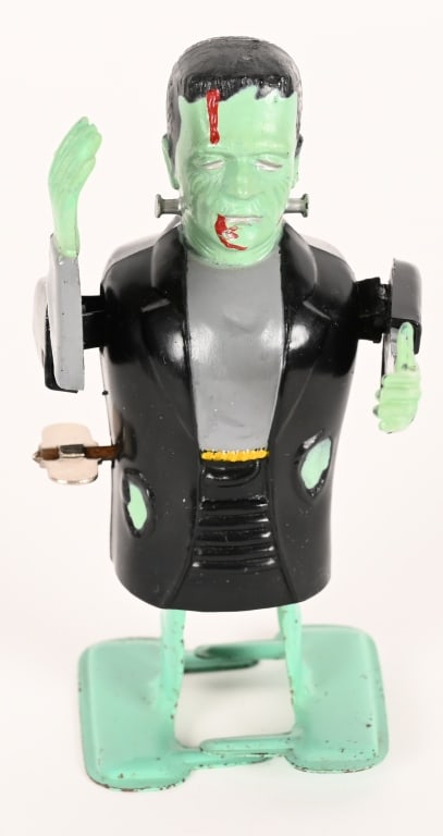 MARX WINDUP WALKING FRANKENSTEIN: All original in great condition. Windup works. 6" Excellent