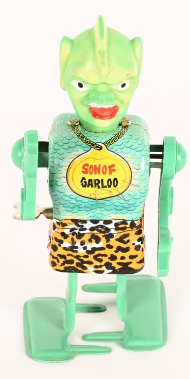 MARX TIN WINDUP SON OF GARLOO: All original in great condition. Tin version. Windup works. 6" Excellent