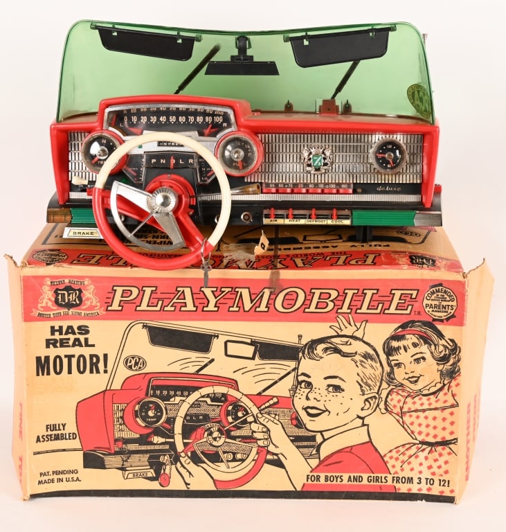 DELUXE READING PLAYMOBILE w/ BOX: Deluxe reading Playmobile. All original and looks mostly complete. Boxed 26" Excellent