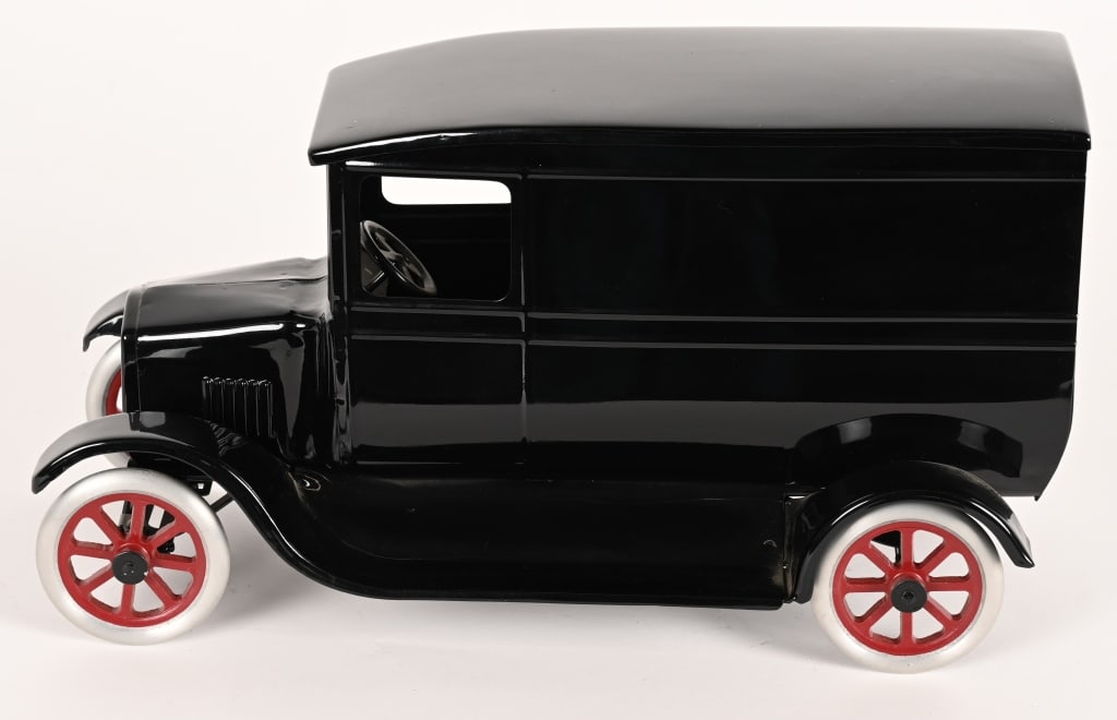 COWDERY DELIVERY VAN "PROTOTYPE": Cowdery Delivery Van. With Cowdery Sticker stamped Prototype. 13" Near Mint