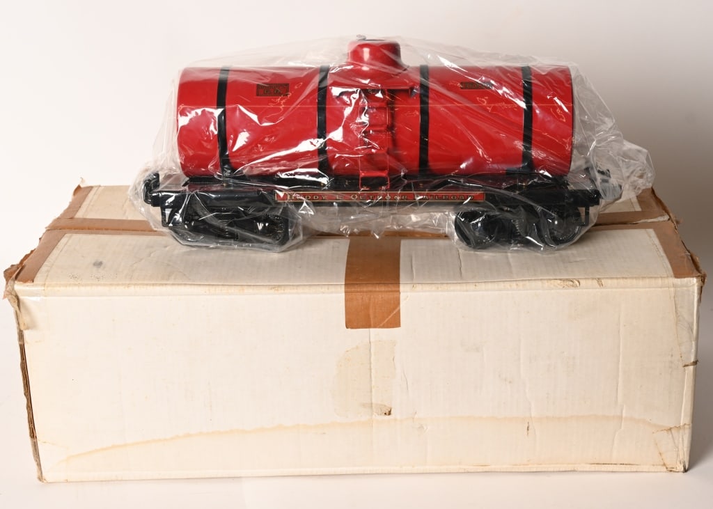 BUDDY L OUTDOOR RAILROAD TANK CAR MIB (1 of 4)