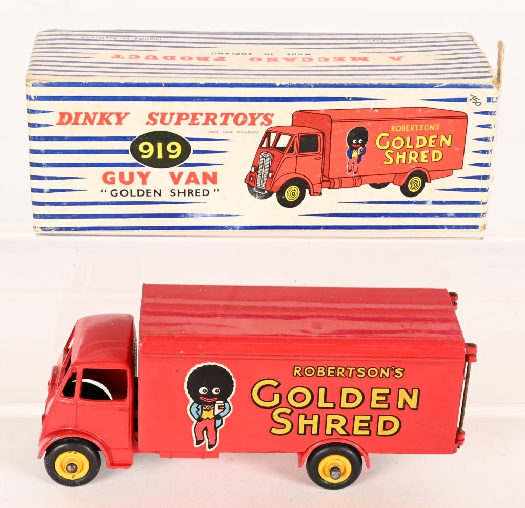DINKY #919 GUY GOLDEN SHRED VAN w/ BOX (1 of 6)
