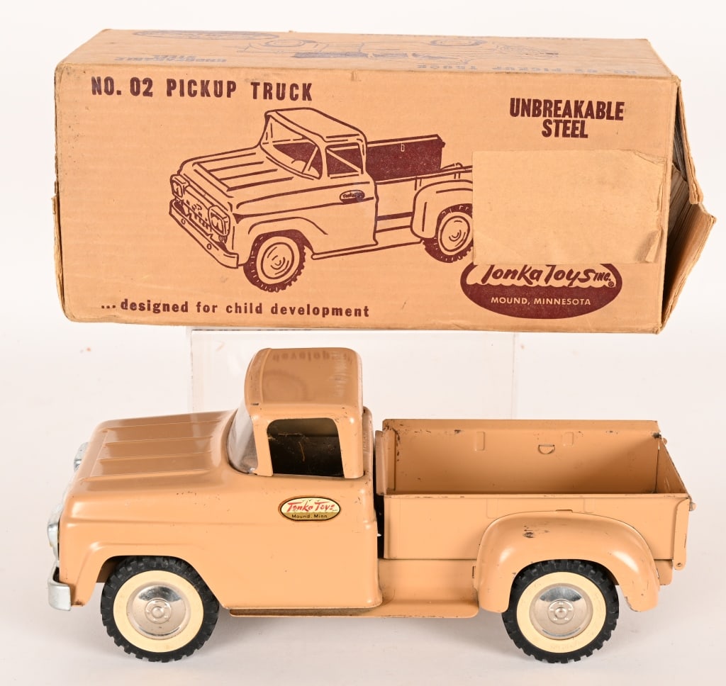 1959 TONKA PICKUP TRUCK w/ BOX (1 of 8)