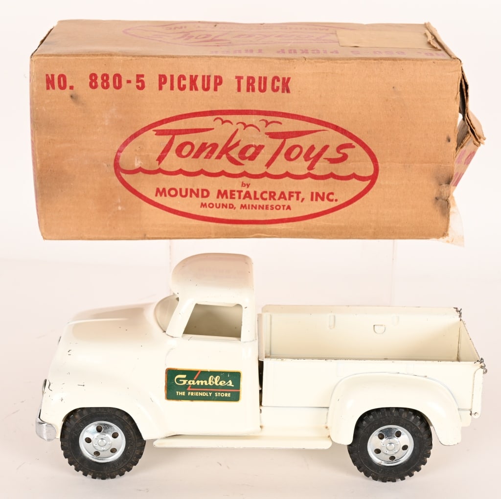 1955 TONKA GAMBLES PICKUP w/ BOX (1 of 8)