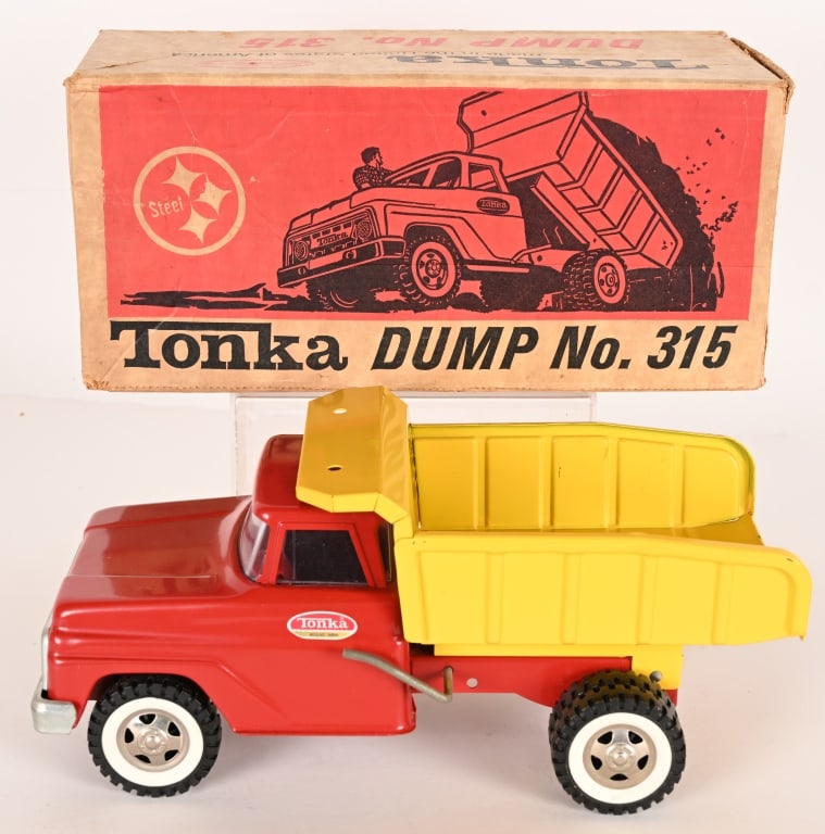 TONKA #315 DUMP TRUCK w/ BOX (1 of 7)