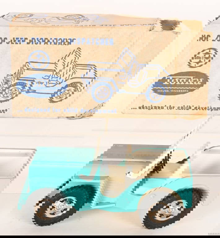 TONKA #200 JEEP DISPATCHER w/ BOX (1 of 8)