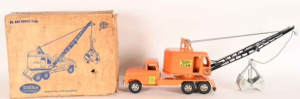 1962 TONKA MOBILE CLAM w/ BOX (1 of 7)