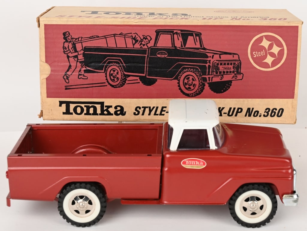 TONKA #360 STYLE-SIDE PICK-UP w/ BOX (1 of 8)