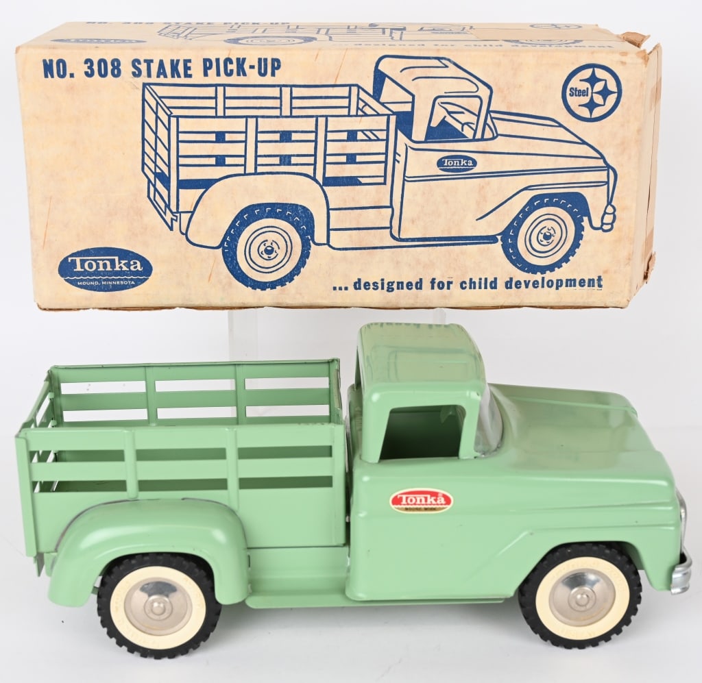 1962 TONKA STAKE PICK-UP w/ BOX (1 of 10)