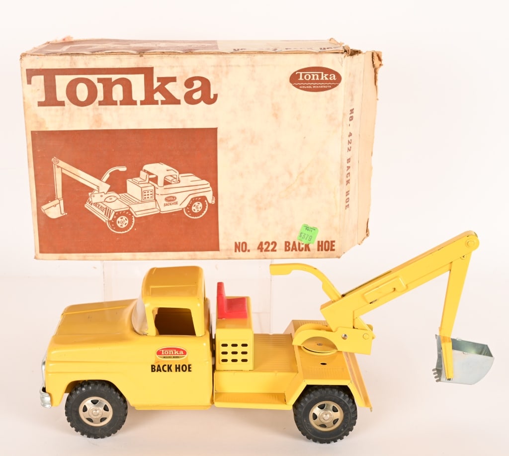 1963 TONKA BACK HOE w/ BOX (1 of 8)