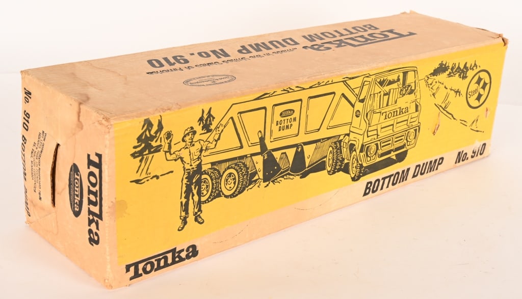 TONKA #910 BOTTOM DUMP w/ BOX - 6