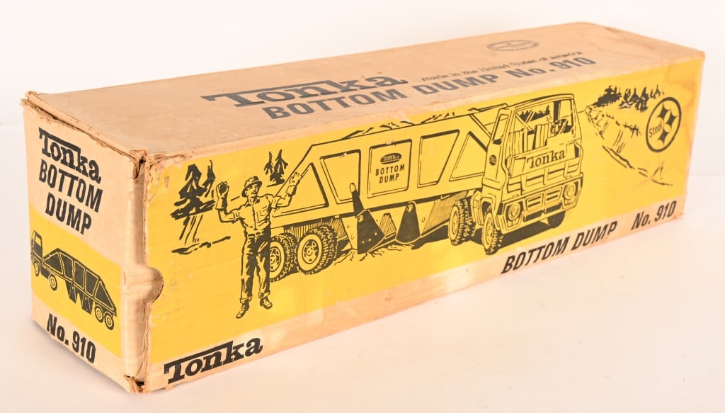 TONKA #910 BOTTOM DUMP w/ BOX - 7