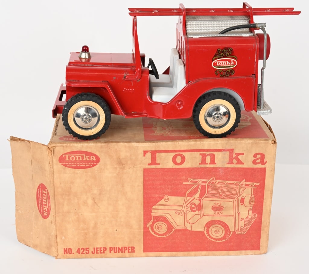 TONKA #425 JEEP PUMPER w/ BOX (1 of 8)