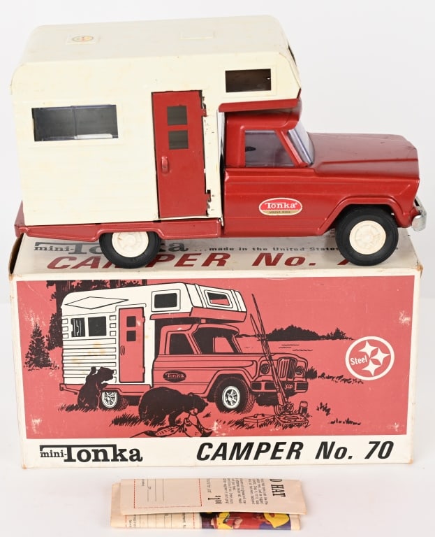 TONKA #70 JEEP CAMPER w/ BOX (1 of 8)