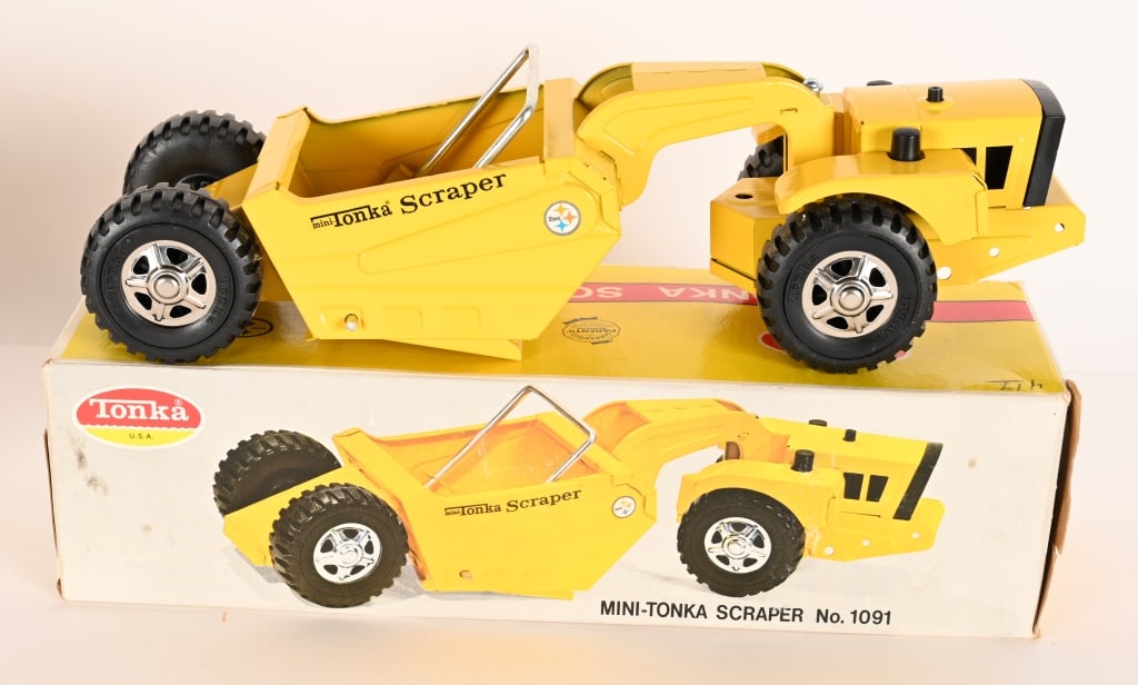 TONKA MINI SCRAPER & LOADER w/ BOX - 2