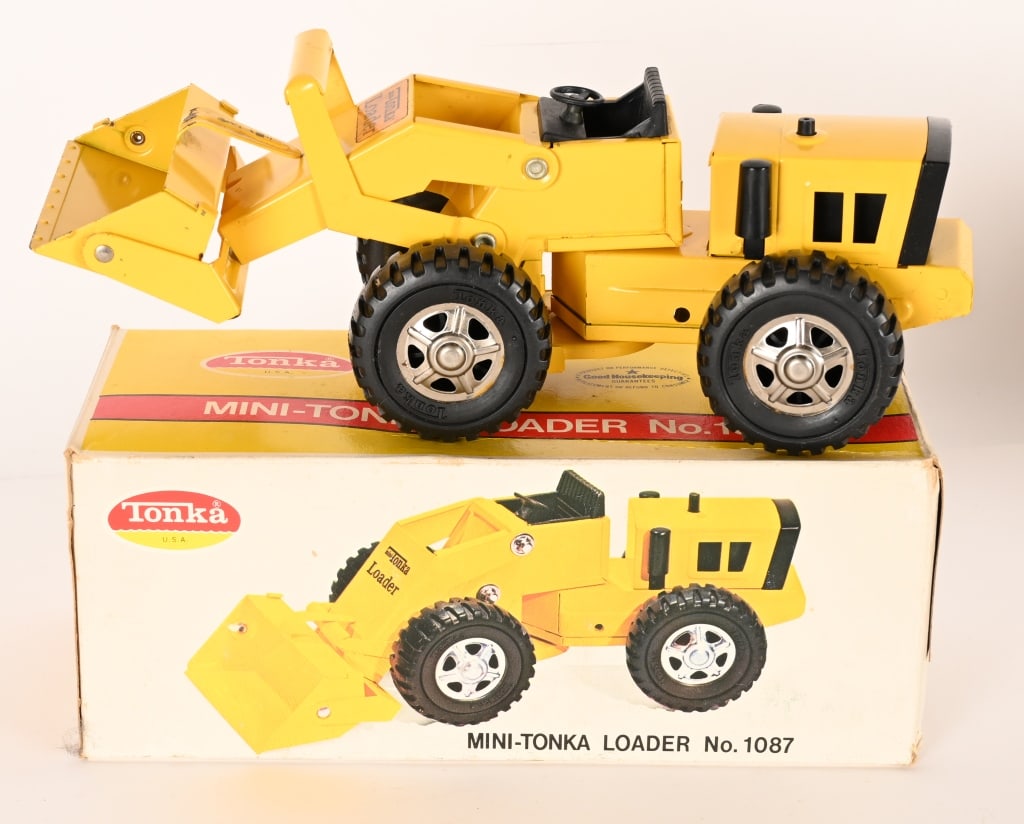 TONKA MINI SCRAPER & LOADER w/ BOX - 3
