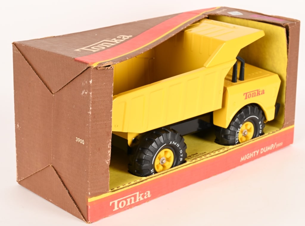 TONKA #3900 MIGHTY DUMP w/ BOX - 2
