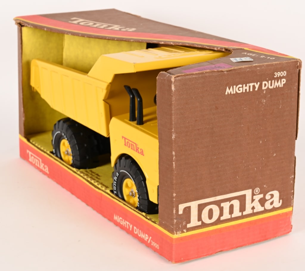 TONKA #3900 MIGHTY DUMP w/ BOX - 3