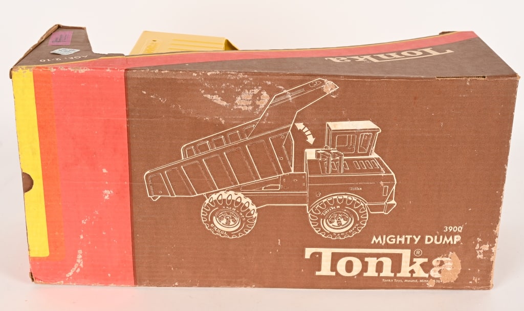 TONKA #3900 MIGHTY DUMP w/ BOX - 4
