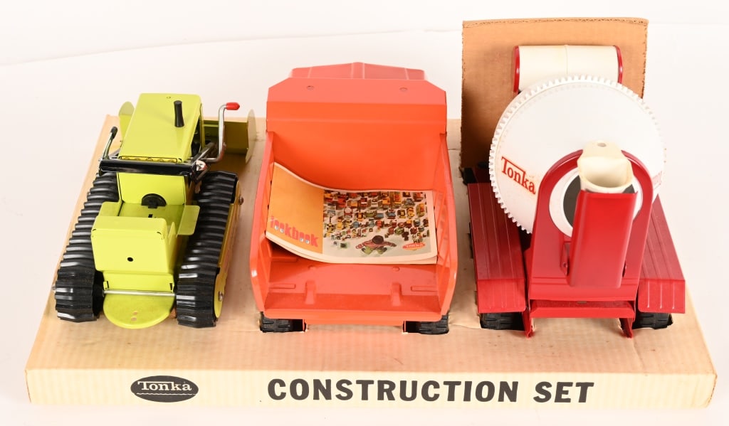 TONKA #3109 CONSTRUCTION SET w/ BOX - 3