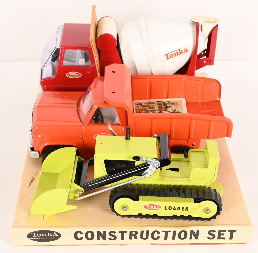 TONKA #3109 CONSTRUCTION SET w/ BOX - 4