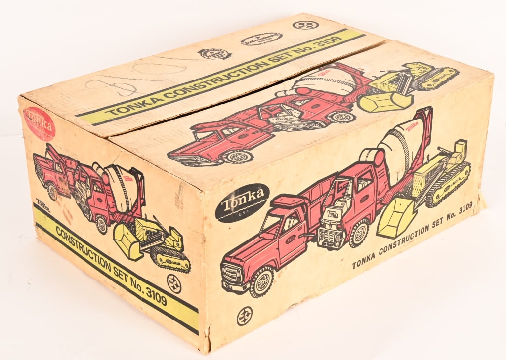 TONKA #3109 CONSTRUCTION SET w/ BOX - 6
