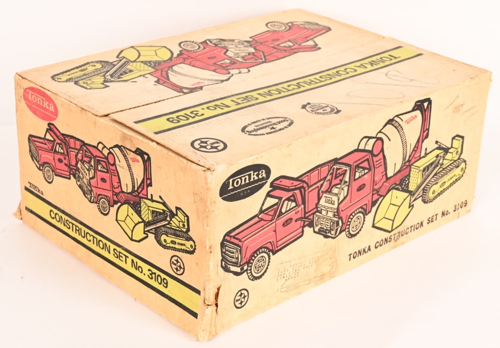 TONKA #3109 CONSTRUCTION SET w/ BOX - 7