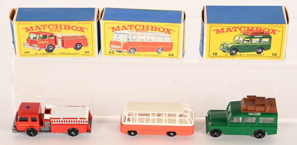LOT OF VINTAGE MATCHBOX - 5