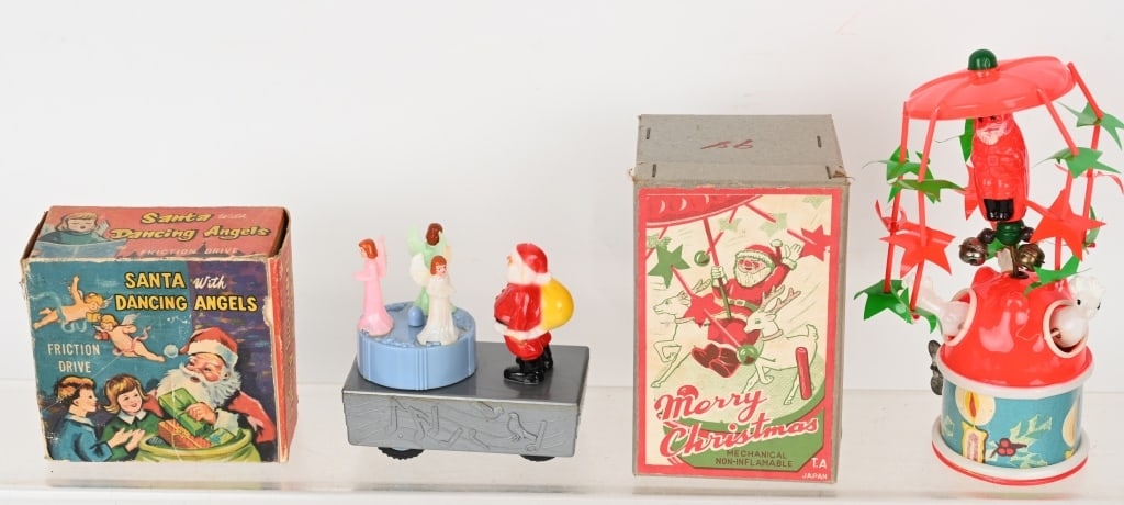 4- JAPAN CHRISTMAS TOYS w/ BOXES - 2