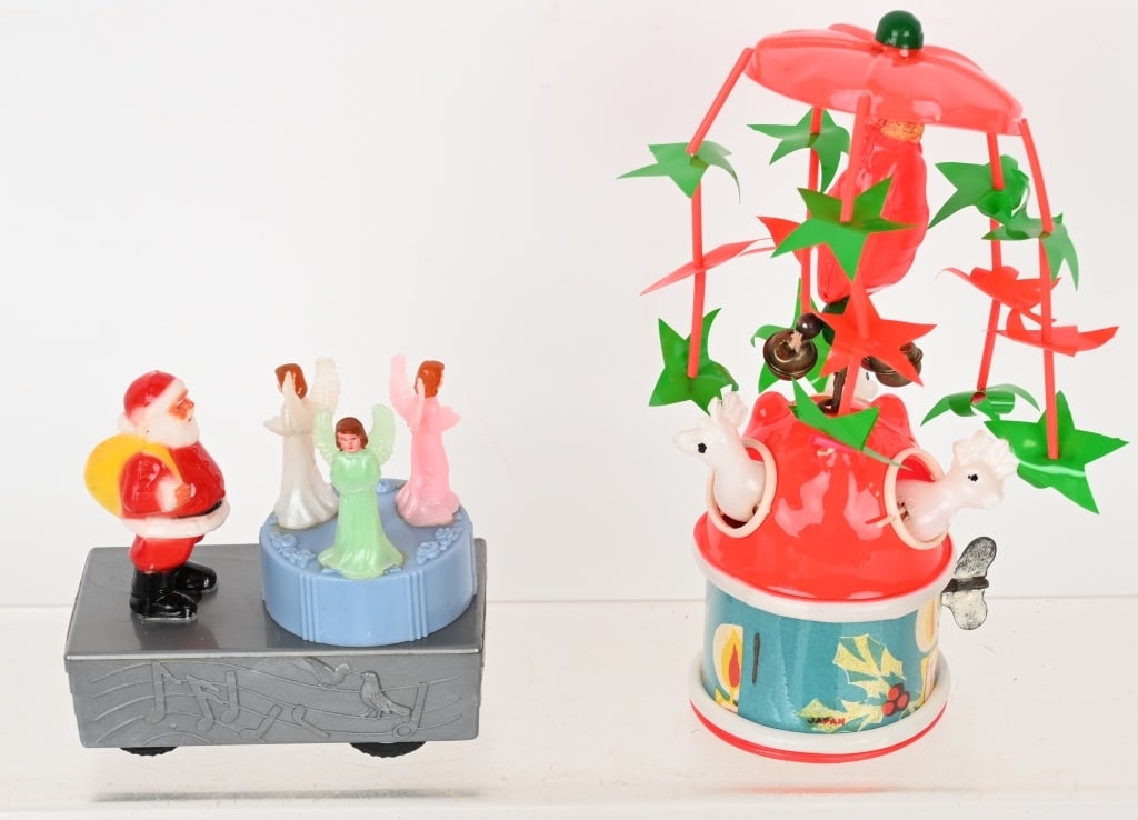 4- JAPAN CHRISTMAS TOYS w/ BOXES - 3