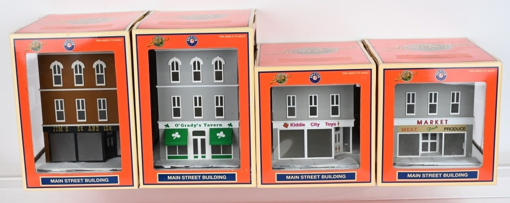 LIONEL BUILDING ACCESSORIES w/ BOXES (1 of 5)