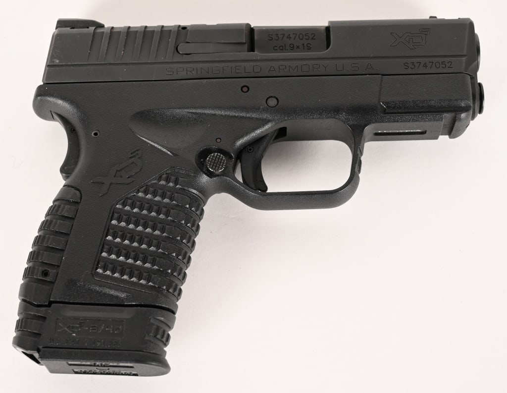 SPRINGFIELD ARMORY XDS SEMI AUTOMATIC 9MM - 3