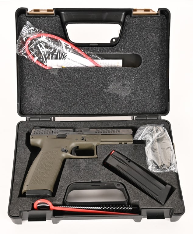 CZ 75 P-10 F SEMI AUTO PISTOL W/ CASE (1 of 7)