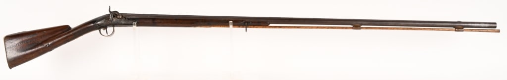 EARLY FLINTLOCK CONVERSION RIFLE, D. CHERIX (1 of 15)