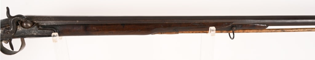 EARLY FLINTLOCK CONVERSION RIFLE, D. CHERIX - 5
