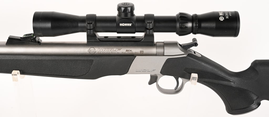 CVA WOLF 50 CALIBER MUZZLE LOADER - 4