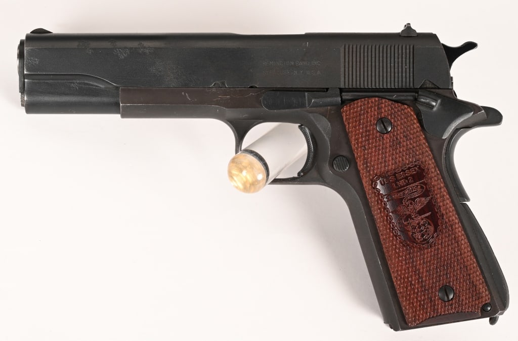 ESSEX 1911A1 W/ REMINGTON RAND SLIDE .45ACP PISTOL (1 of 5)