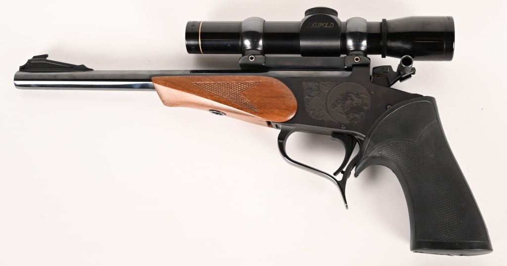 THOMPSON CENTER ARMS CONTENDER 218 W/SCOPE (1 of 4)