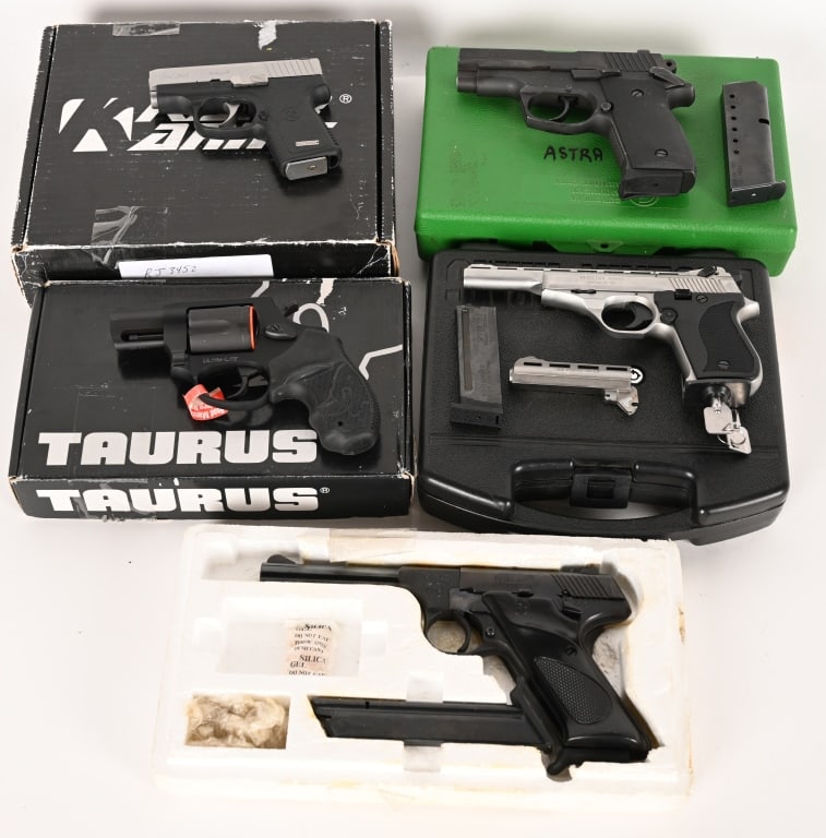 LOT OF FIVE FINE HANDGUNS (1 of 7)