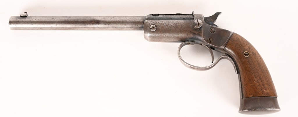STEVENS TIP UP SINGLE SHOT PISTOL (1 of 6)