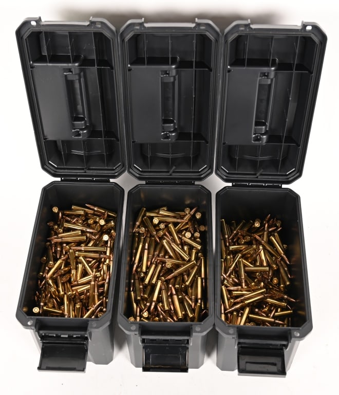 LOT OF 1250 RNDS 5.56X45 SELLIER & BELLOIT AMMO (1 of 2)