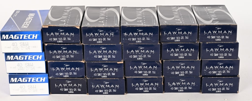 LOT OF 1150 ROUNDS OF 9MM AMMUNITION (1 of 3)