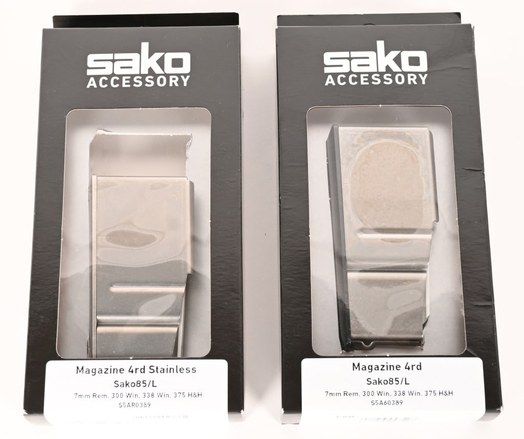 LOT OF TWO SAKO 85 L ACTION MAGAZINES (1 of 2)