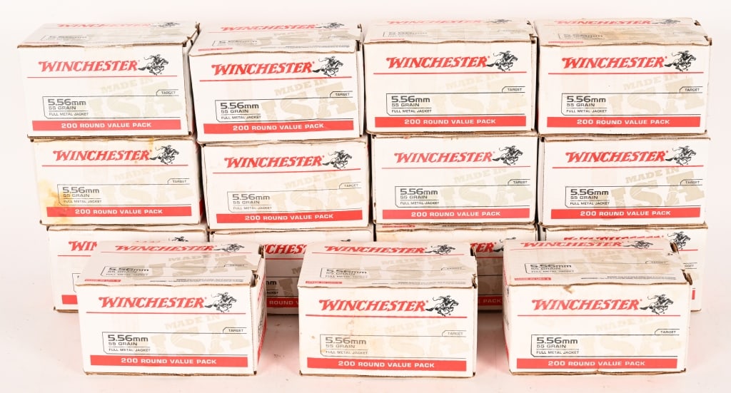 LOT OF 3000 ROUNDS OF 5.56X45 RIFLE AMMUNITION (1 of 3)
