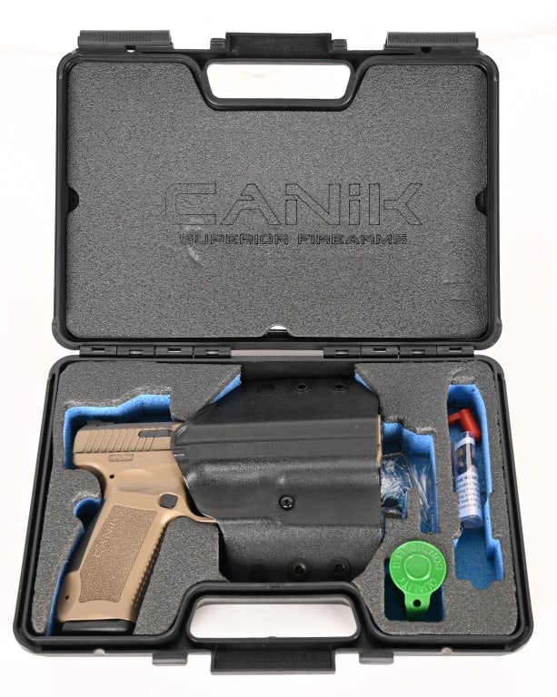 CANIK TP9SA 9MM SEMI AUTO PISTOL W/CASE (1 of 6)
