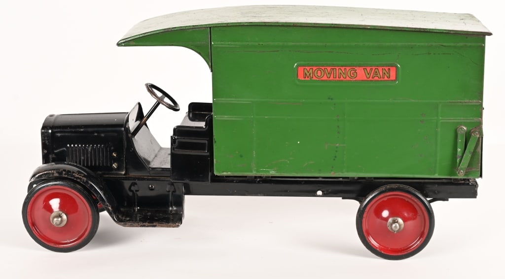 STEELCRAFT PRESSED STEEL GMC MOVING VAN (1 of 5)