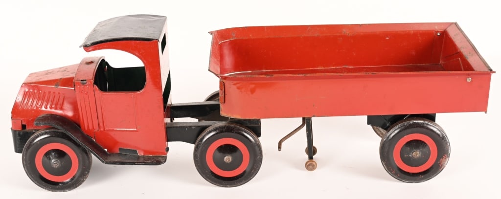 CHEIN HERCULES MACK TRACTOR TRAILER DUMP TRUCK (1 of 5)